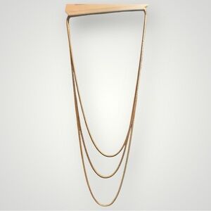 Elegant Triple-Layer Necklace